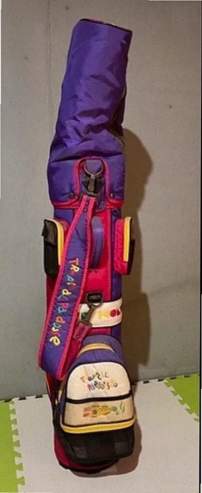 Colorful Ladies Golf Club Set with Bag, Shoes Case, Balls, Beginner Friendly