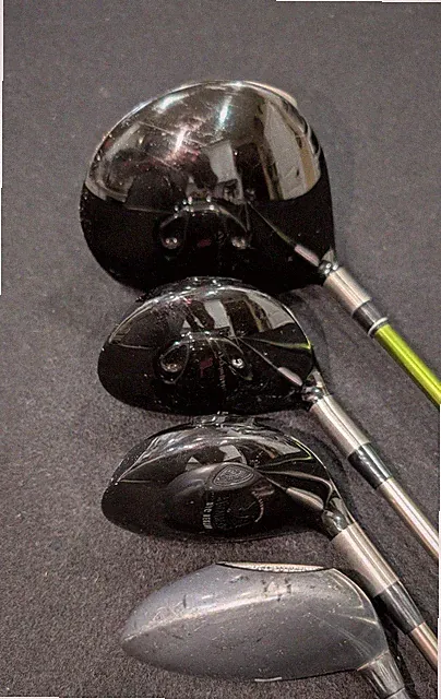 Complete 17 Club Callaway/TaylorMade Combo Golf Set w Bag