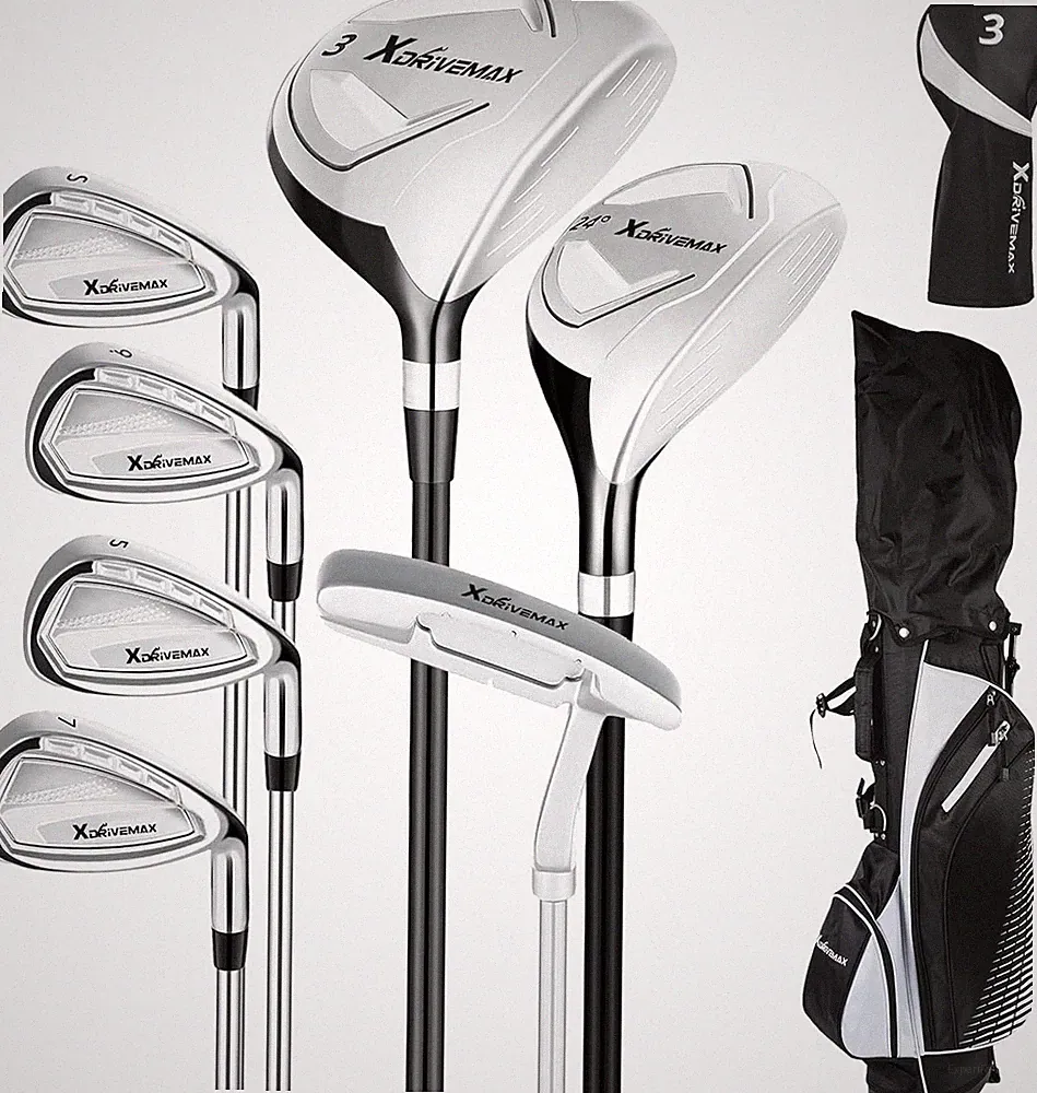 Complete 8-Piece Golf Club Set for Men & Women - Beginner Friendly & Accurate