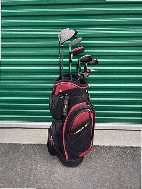 Complete Adams Golf Set: Tech V3 Hybrid-Irons Tight Lies Woods & Bag RH Standard