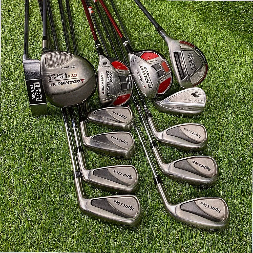 Complete Adams Golf Tight Lies Stiff Flex Golf Clubs ⛳️ 13 Piece Golf Set RH