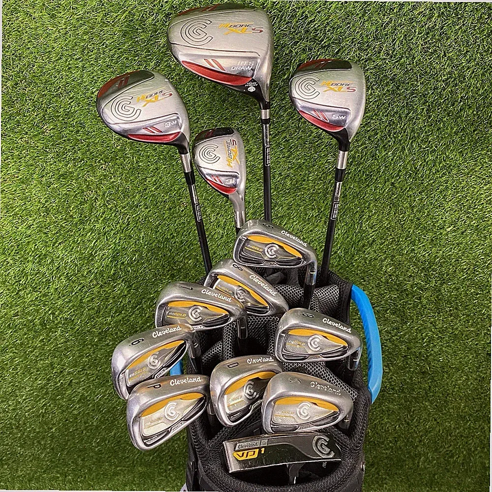 Complete Cleveland Hibore XLS / CG Gold MCT Senior Flex Golf Set ⛳️ 13 Piece Set