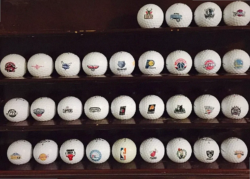 Complete FULL Set (30 NBA Teams Logo's) Bridgestone BX New Golf Balls