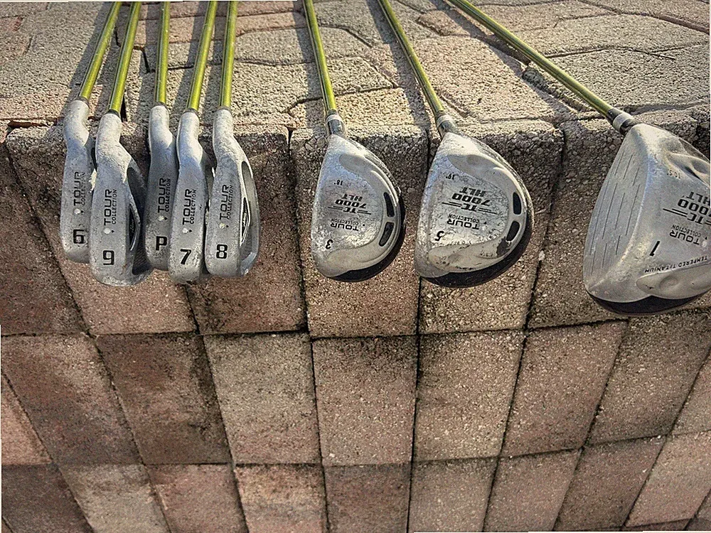 Complete Golf Club Set Driver Woods Hybrids Irons