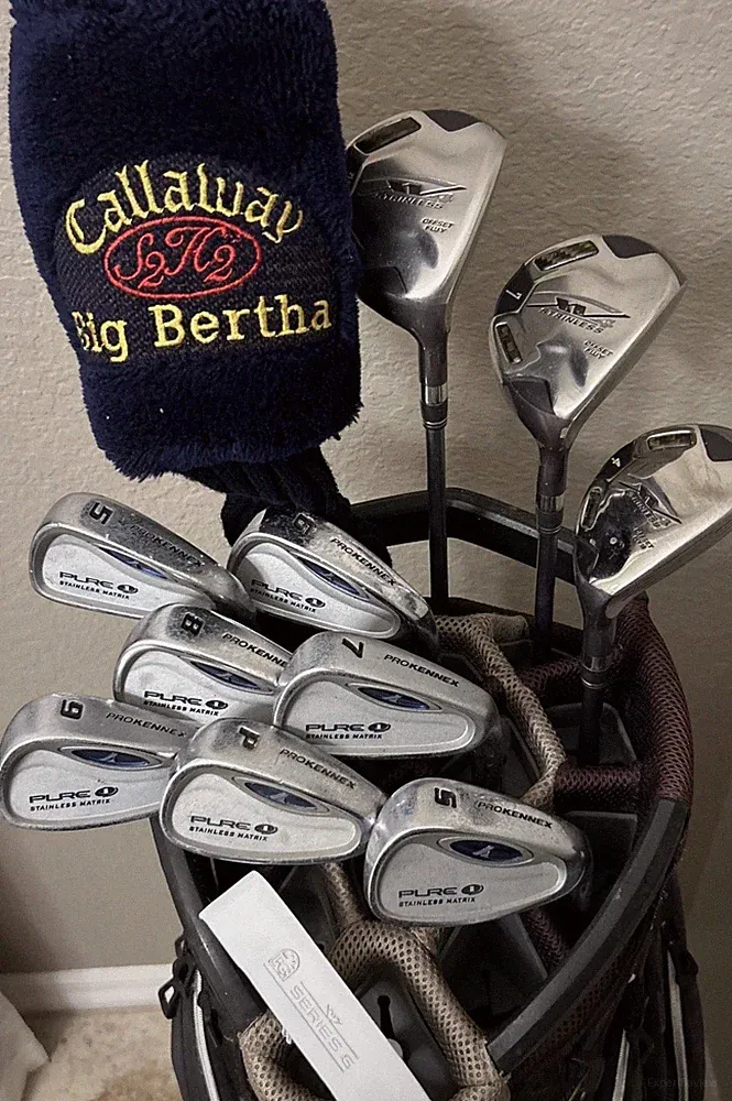 Complete Golf Club Set LADIES CALLAWAY/ XV/ Pro Kennex No Bag) 12 Pcs