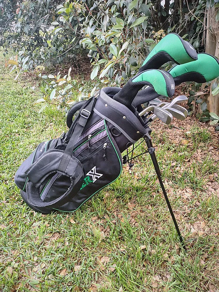 Complete Golf Club Set w/ Stand Bag – Gamer X / Tour X Woods + Irons + Putter