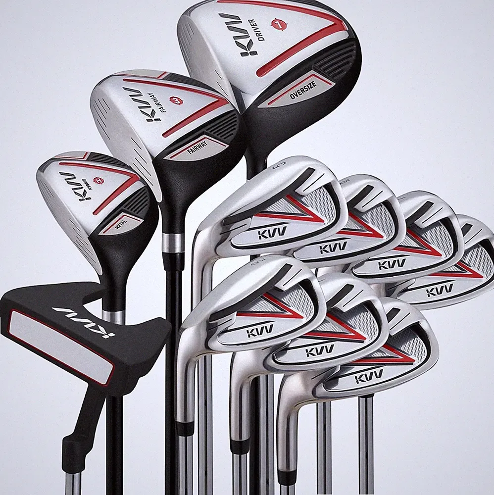 Complete Men's Golf Club Set - 7/11 Pieces with Stand Bag, Right/Left Handed