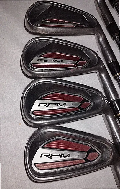 Complete R-Flex Adams RPM Golf Club Set w Adams Cart Bag