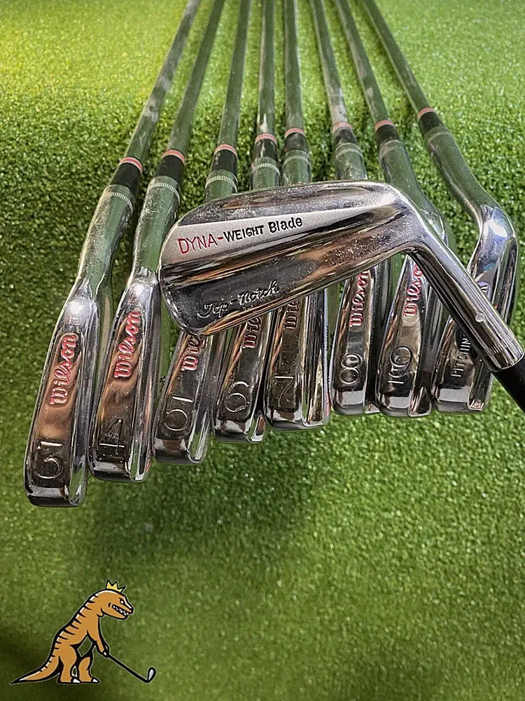 Complete Wilson Top Notch Iron Set 2-PW Dynamic Gold Sensicore R300 Steel