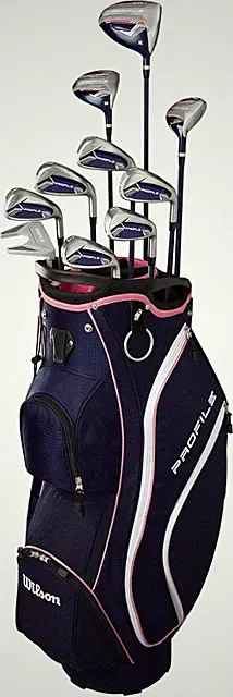 Complete Women's Right-Handed Golf Set with Cart Bag - Perfect for All Levels!