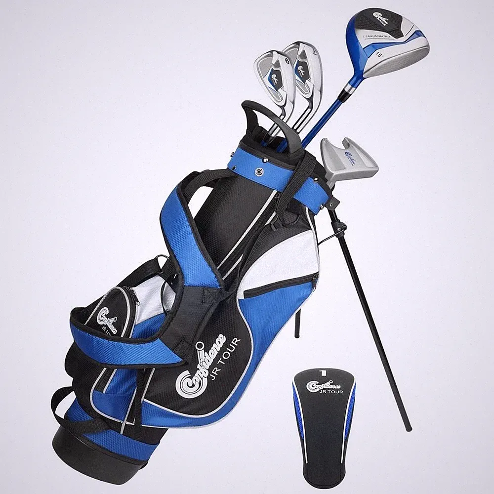 Confidence Golf Junior Golf Clubs Set for Kids, Left Hand