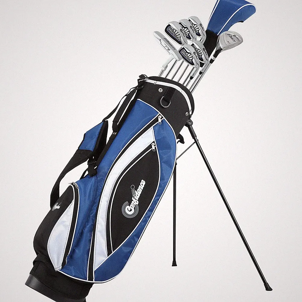 Confidence Golf Mens Power V3 Club Set and Stand Bag