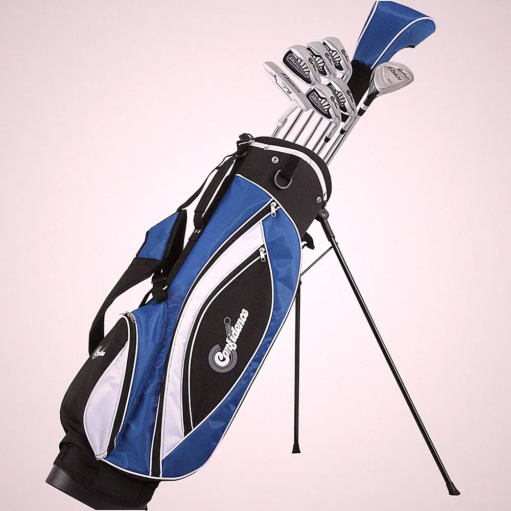 Confidence Golf Mens Power V3 Club Set and Stand Bag LEFTY