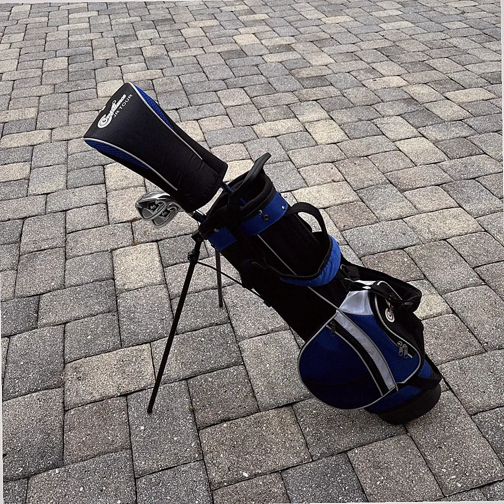 Confidence Junior Kids Tour Golf Bag kit with golf clubs