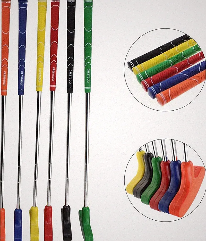 Crestgolf 6pcs Two Way Junior Putter Set
