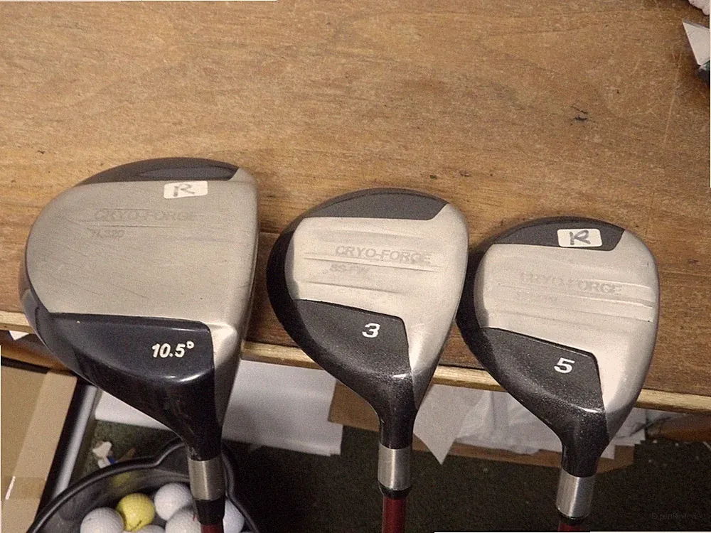 Cryo-Forge Woods Set: 1, 3, 5 Woods Regular Flex Graphite Very Nice!