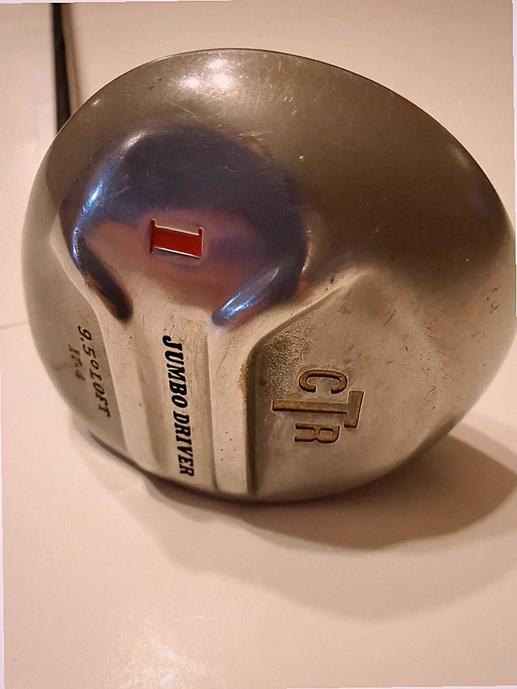 CTR 17-4 Jumbo Driver. 9.5* Loft Flex Graphite Shaft Driver 45" 45in Golf