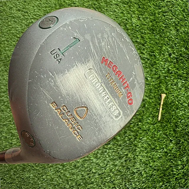 Cubic Balance Megahit-Go grooveless 7 deg driver reg graphite 45" With Headcover