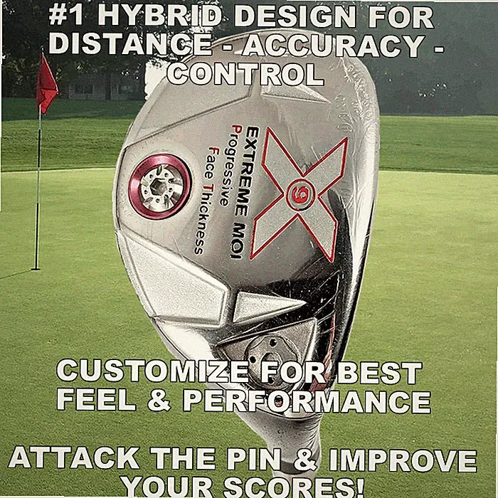 Custom Hybrid Golf Clubs +iDrive Graphite Shaft U Pick Loft 2 3 4 5 6 7 8 9 P S