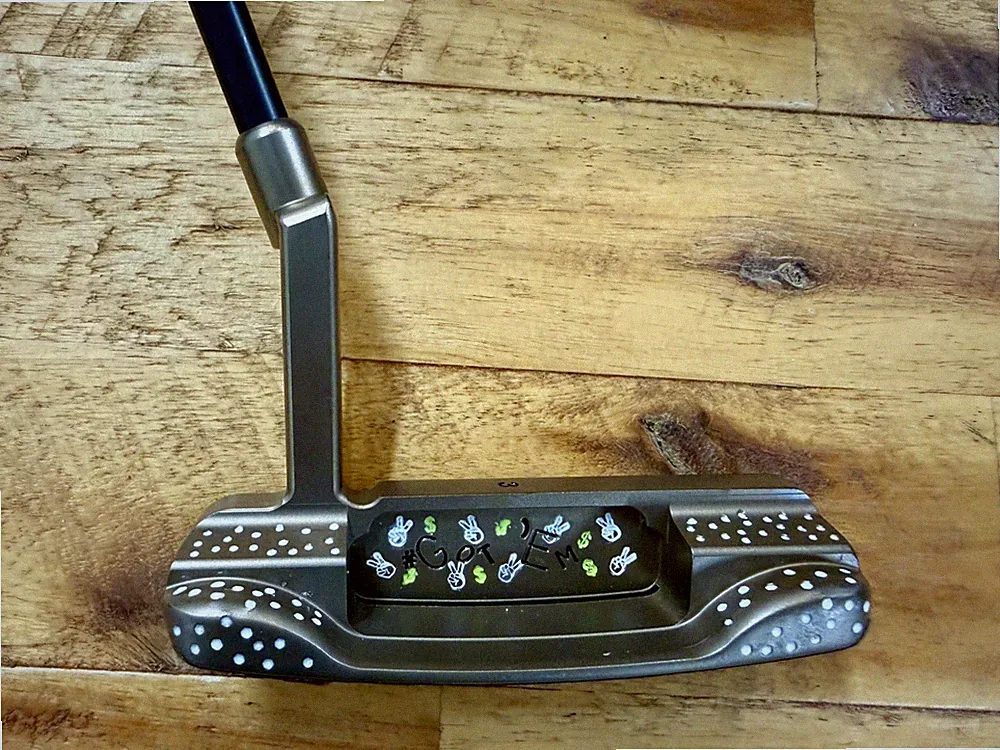 Custom Kingston KP1 GSS plumbers neck Putter Chromatic Bronze and Hand Stamped