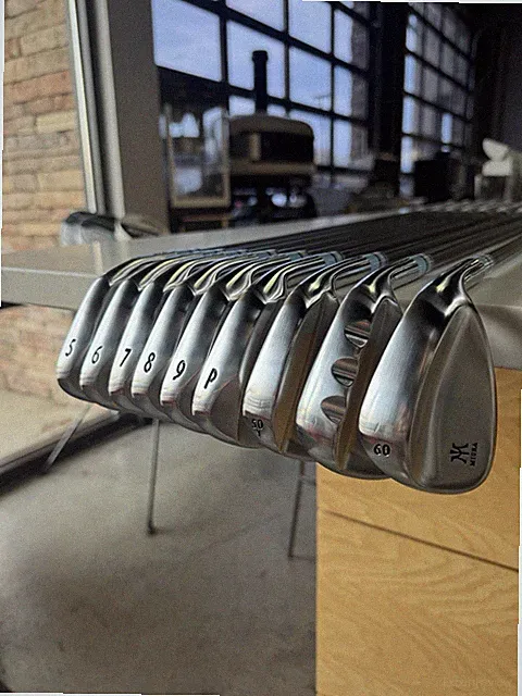 Custom Miura KM-700 Iron Set 5-PW + 50° 54° 60° SteelFiber Graphite MCC Plus4 Mi