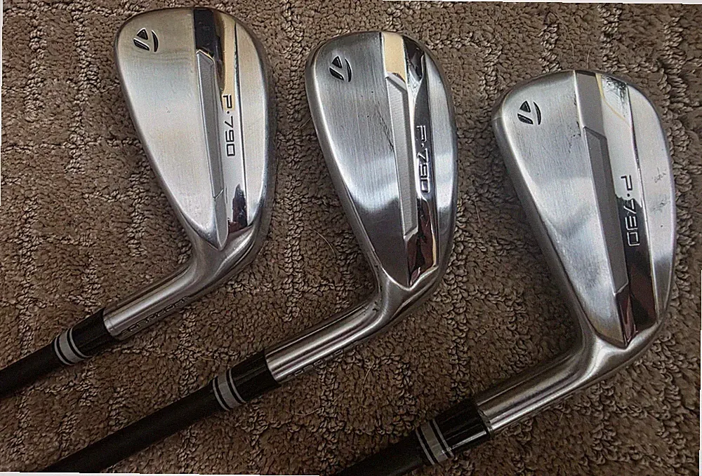 CUSTOM TAYLORMADE 2025 P-790 IRONS (5-PW) FUJIKURA AXIOM VELOCORE 75 STIFF