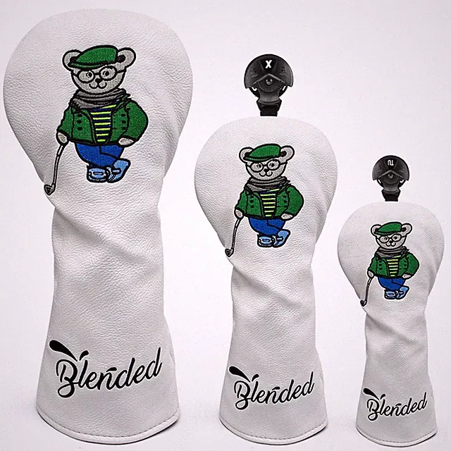 Cute Character Golf Wood Club Headcover Driver Fairway Wood Hybrid 135H Choose