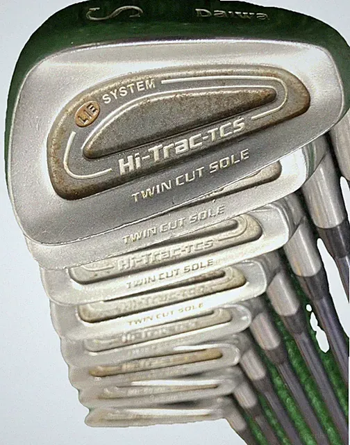 Daiwa Hi Trac TCS Iron Set 4-10,SW RH Petite Ladies Graphite 5i 36.5" New Grips