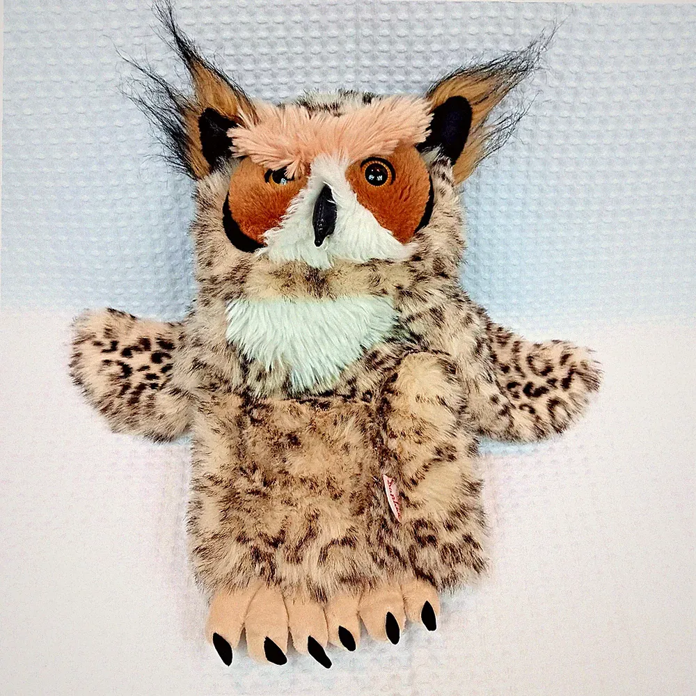 Daphne Horned Owl Plush Golf Club Head Cover