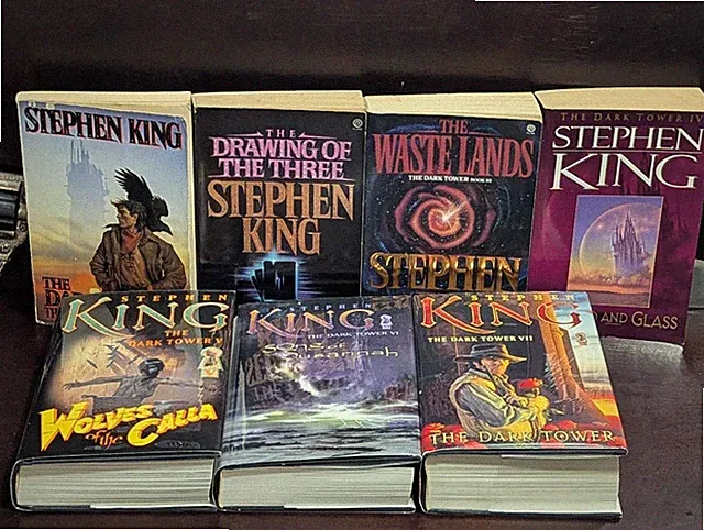 Dark Tower Complete 7-Book Set Stephen King 1st/1st Plume/Grant PB/HCDJ LN