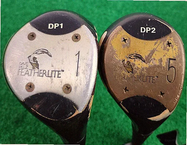 Dave Pelz Featherlite Fairway Wood Bundle RH 1,5 Woods Precision FW Lite Steel