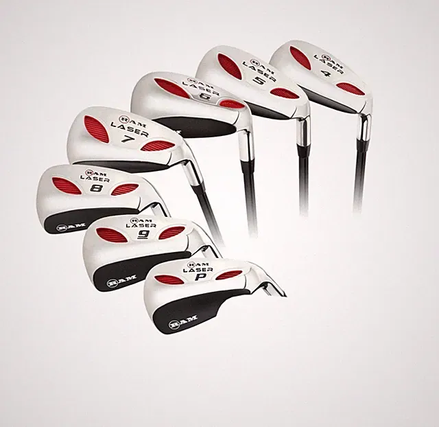 DEFECT Ram Laser Steel Hybrid Irons Set, Men Right Hand, Regular, Missing SW