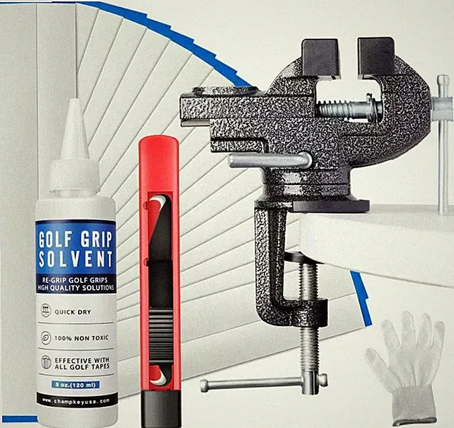 Deluxe Grip Repair Kits for Regripping Golf Clubs - Inlcudes Hook