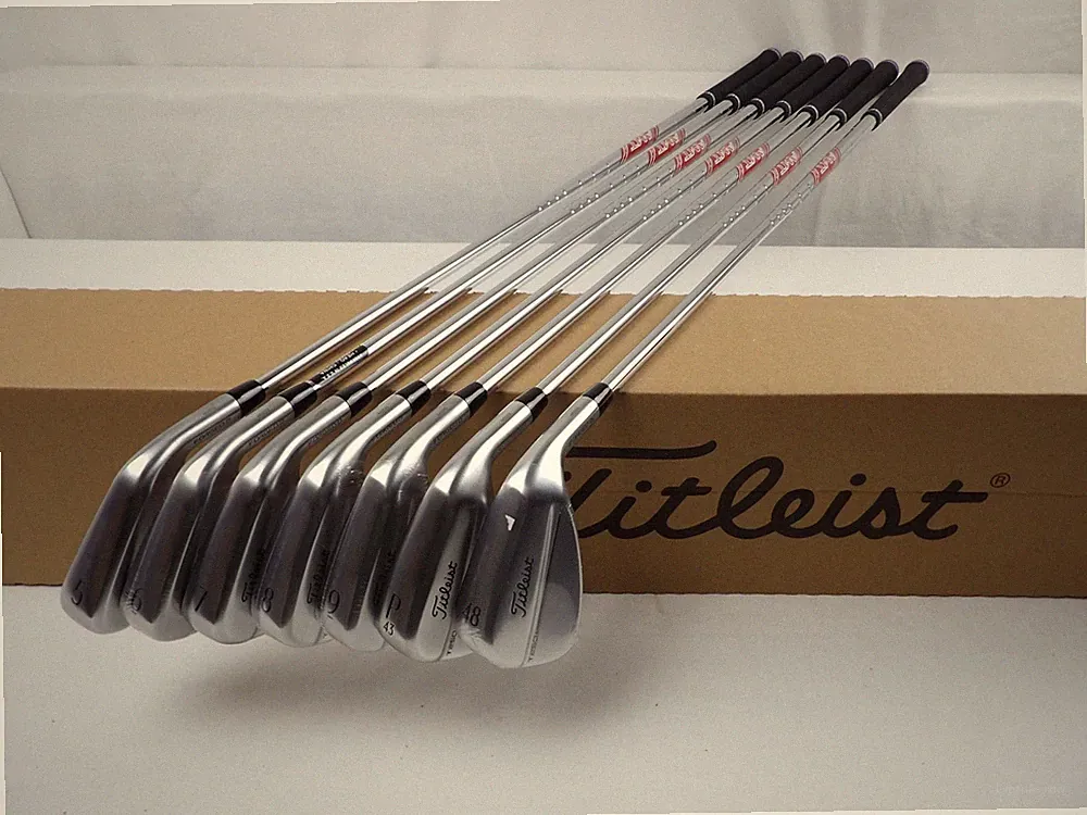 DEMO 2025 Titleist T-250 Iron Set 5-GW - TT AMT Red - Regular Flex Steel Shafts