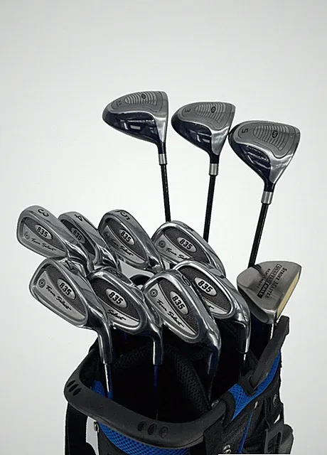 DEMO GREAT BEGINNERS GOLF PACKAGE IRON SET DRIVER FAIRWAY WOODS PUTTER BAG