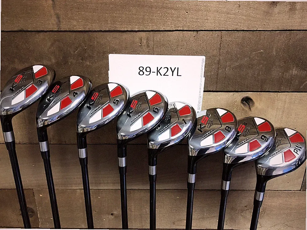 DEMO Left Handed Majek Golf Senior Mens All Hybrid Full Set #3-PW A Flex 89-K2YL