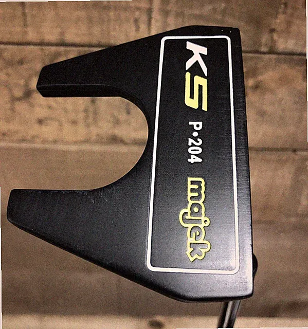 DEMO RH Majek K5 P-204 Golf Putter Mallet Style 37 Inches Steel 315-HYLN