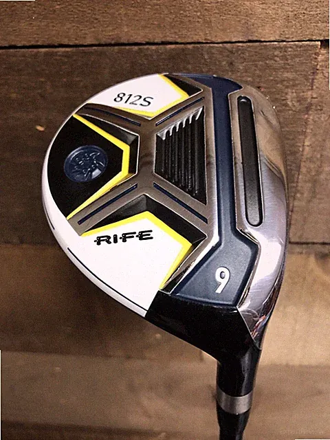 DEMO RH Senior Men Rife 812s Offset 9 Fairway Wood 27° Golf Club 5220-C41C