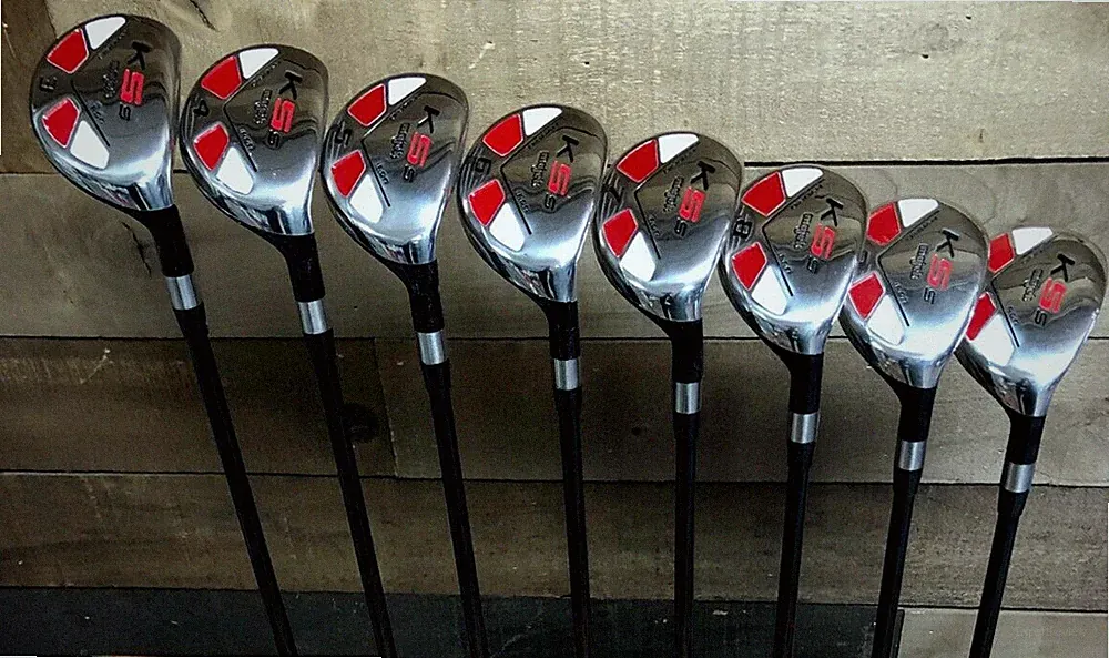 DEMO RH Senior Men's Majek K5 Golf Hybrid #3-PW Senior Flex Graphite 180-KGF8