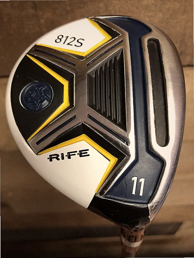DEMO Senior Mens Rife 812s Offset 11 Fairway Wood Golf Club "A" Flex 5153-8BLF