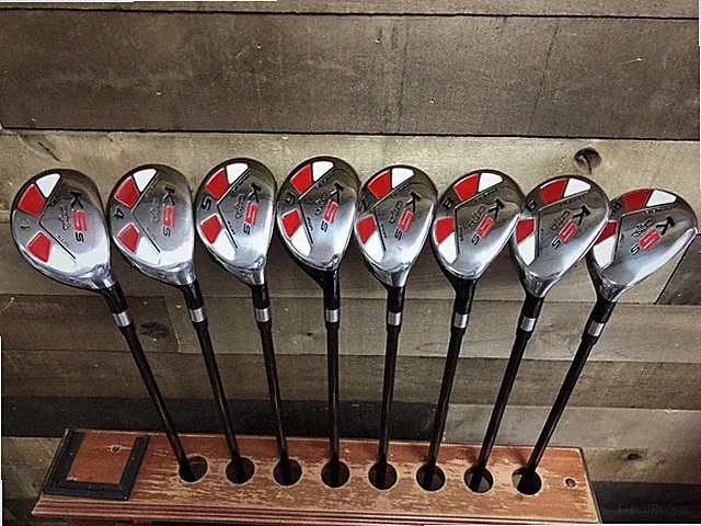 DEMO Senior One Single Length Mens Majek Golf Club True Hybrid Set 3-PW 31-S4JP