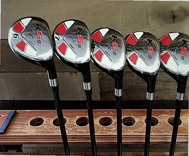 DEMO Tall Senior Mens Majek Golf +1" Than Std Hybrid Partial Set (6-PW) 271-D9CG