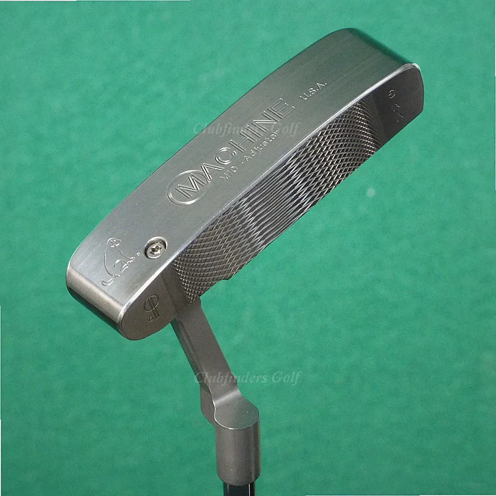 DogLeg Right Machine M10 Adjuster Plumbers-Neck 33" Putter Golf Club w/ HC