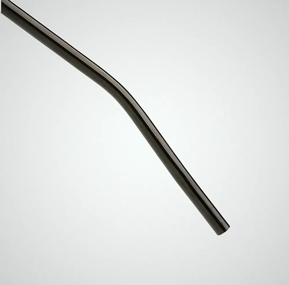 Double Bend Black PVD Putter Shaft Stepless .370 Tip Right or Left Hand