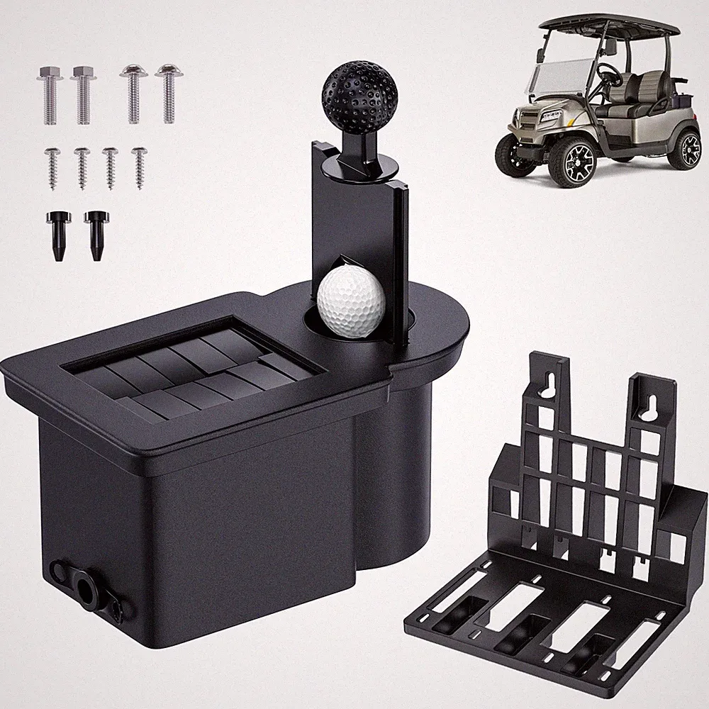DRIVE UP Golf Cart Ball Washer and Club Cleaner Kit Fits for Club Car Precedent