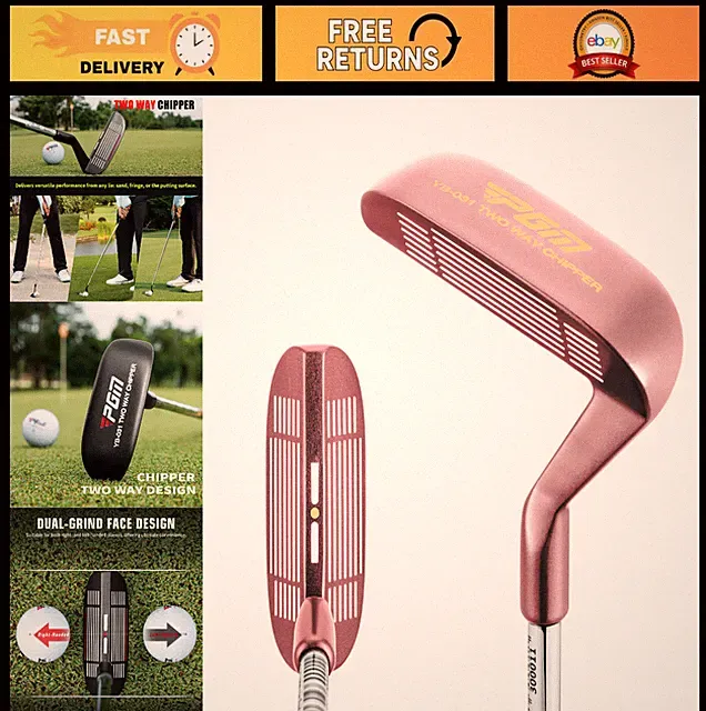 Dual-Sided Golf Chipper 36° for Right & Left Handed - Short Game Improvement Wed