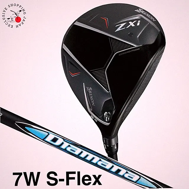 Dunlop Golf SRIXON ZXi Fairway Wood 7W S-Flex Diamana ZXi 50 Graphite Shaft JP