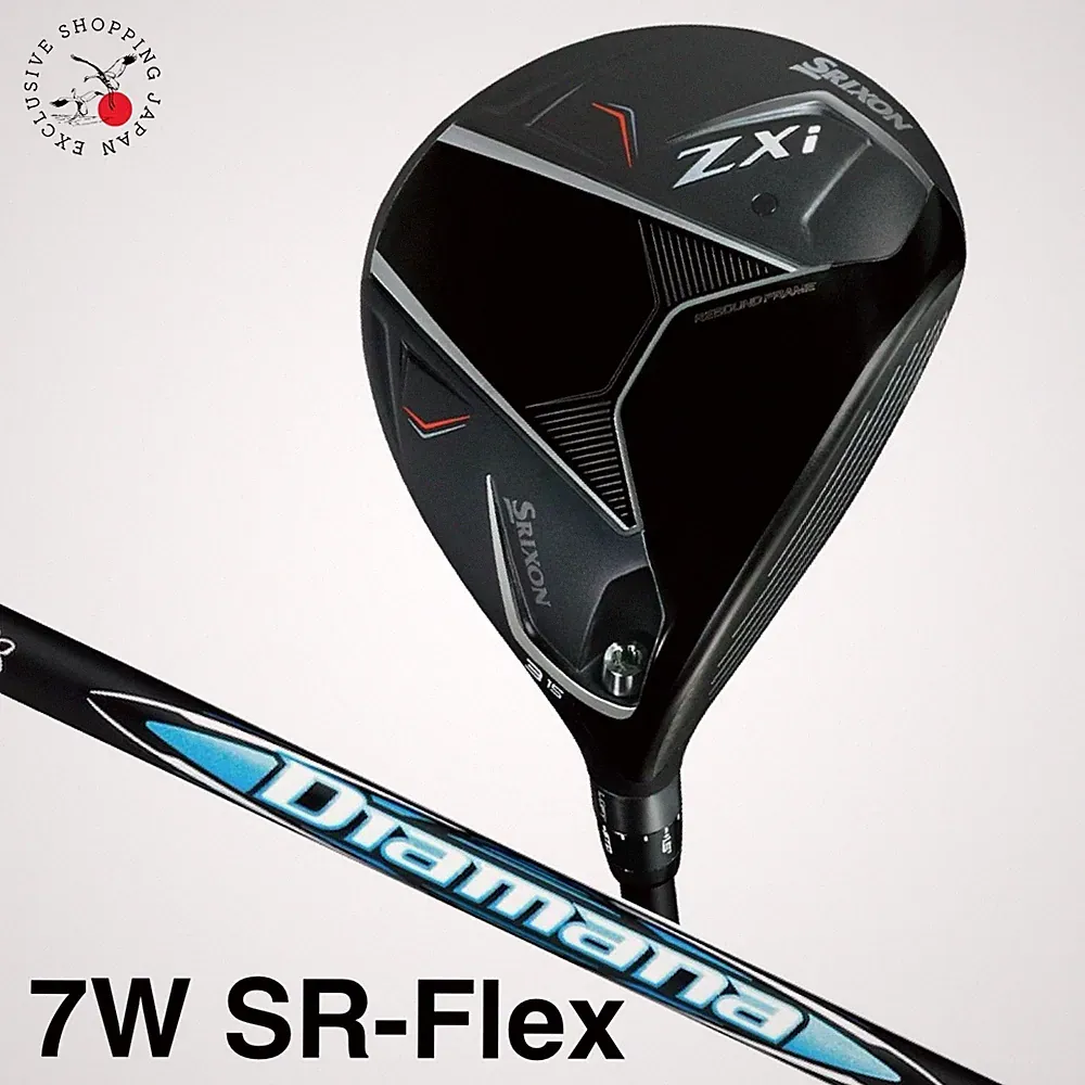 Dunlop Golf SRIXON ZXi Fairway Wood 7W SR-Flex Diamana ZXi 50 Graphite Shaft JP