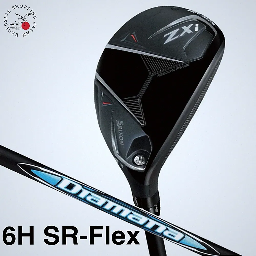 Dunlop Golf SRIXON ZXi Utility Hybrid 6H Diamana ZXi SR-Flex Graphite Shaft Men