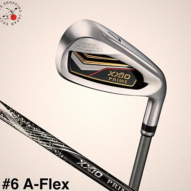 Dunlop Golf XXIO PRIME Iron #6 A-Flex SP-1200 Graphite Shaft 2023 Model Men JP